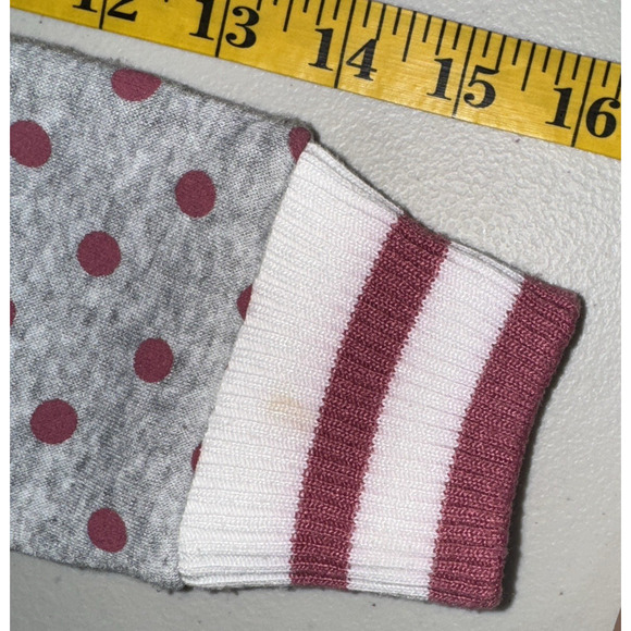 Unik Girls 4 Varsity Jacket Fleece Embroided Mini Bow Polka Dot Casual Everyday - Picture 8 of 10